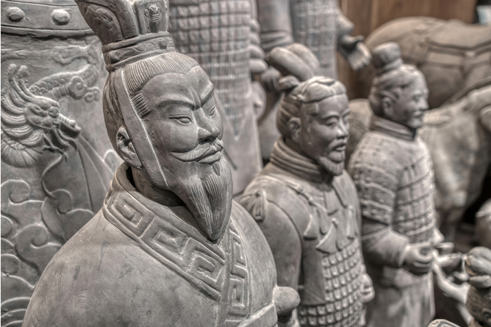 esercito di terracotta in Cina