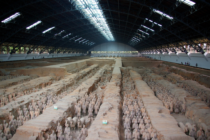 esercito di terracotta in Cina