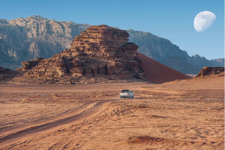 Wadi Rum deserto giordano in tour