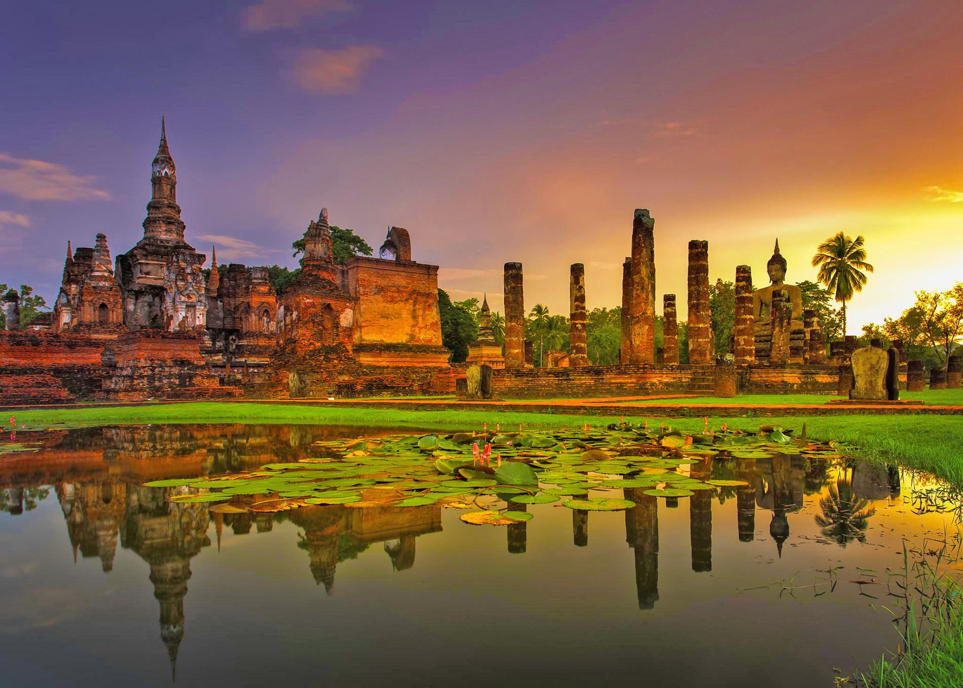 Bangkok - Ayutthaya - Chainat - Sukhothai