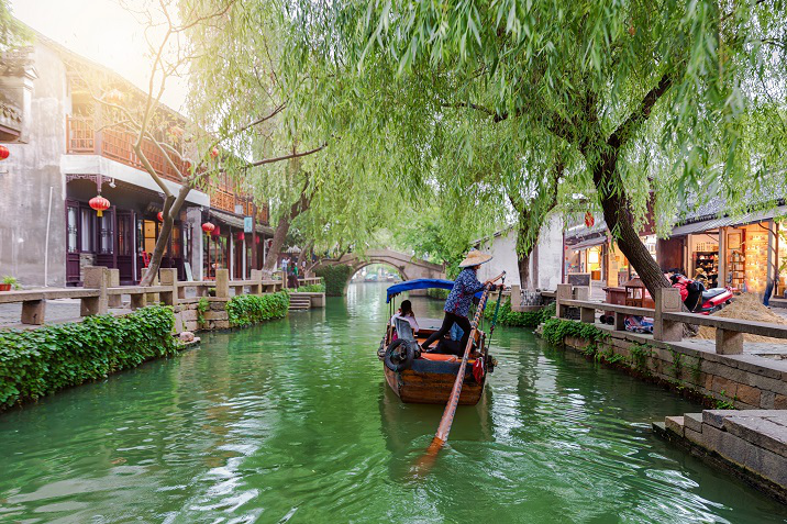 citt&agrave; sull'acqua Cina