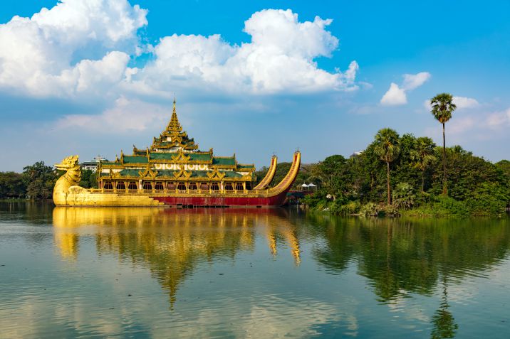 Yangon in Birmania Yangon in Birmania