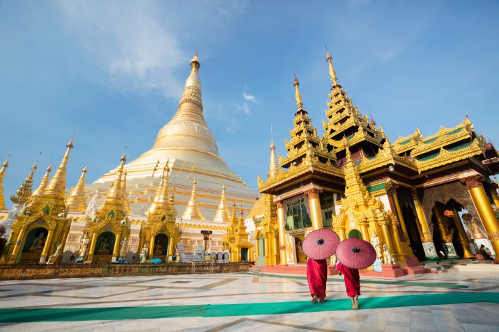 Yangon in Birmania Yangon in Birmania