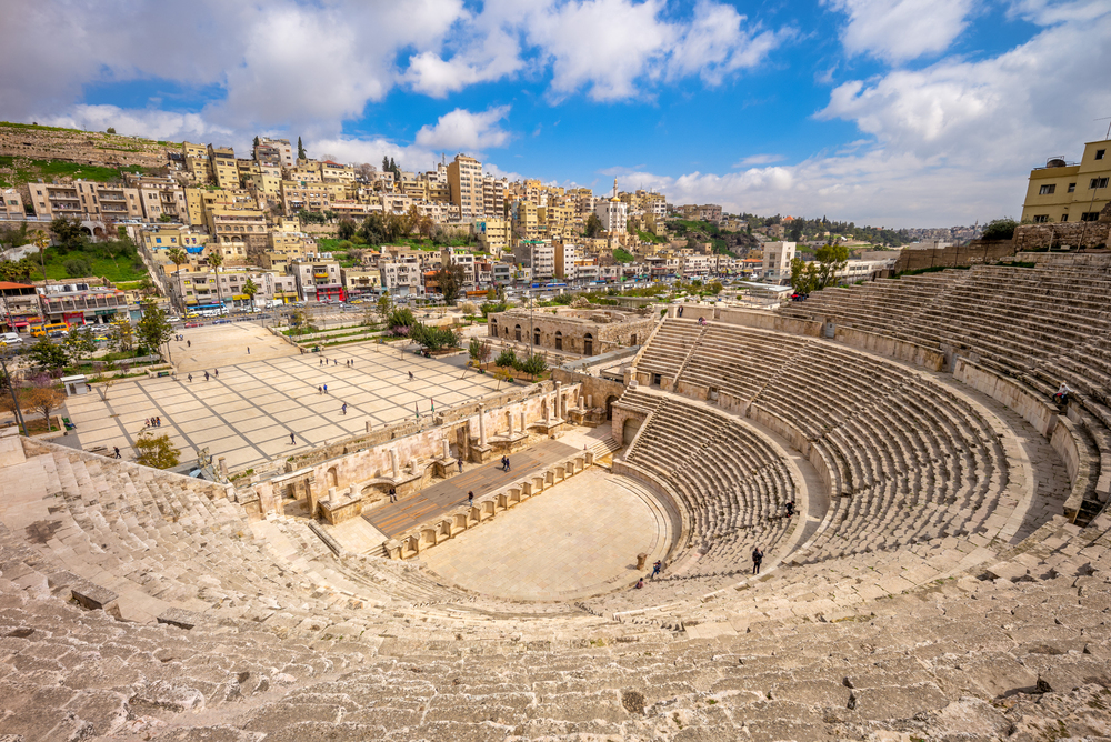 VOLO PER AMMAN – ARRIVO AD AMMAN
